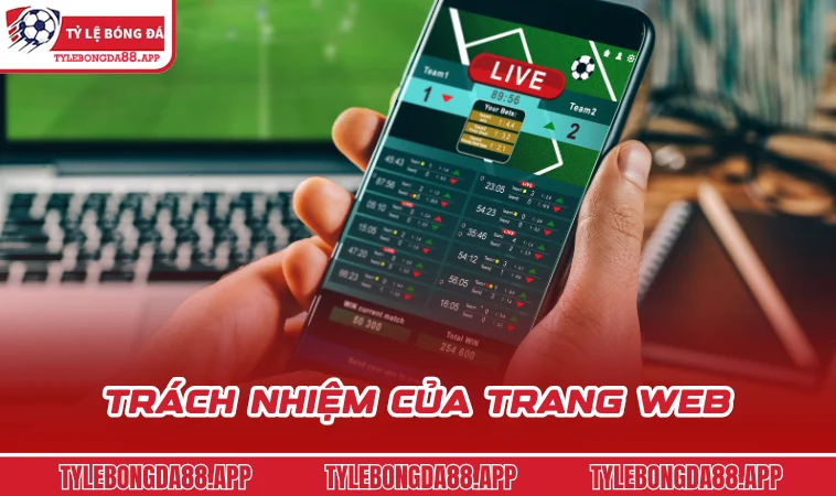 Trách nhiệm của trang web